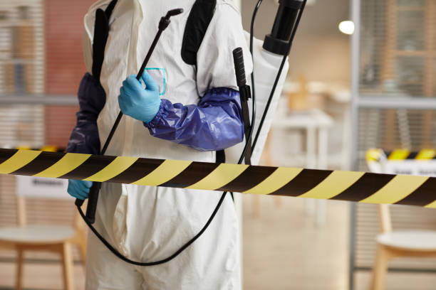 Professional Biohazard technician working in Newton, WI